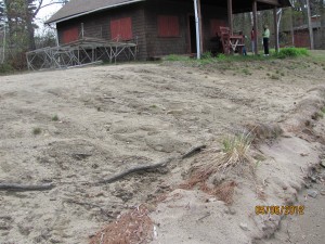 Gullies at Dublin Women’s Club Beach.