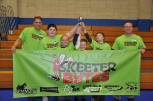 Skeeterbytes’ Team captains are Gregg Fletcher, Heather Fletcher, and Seth Ogden. Other members of the team are Colby Mitchell, Andrew Fletcher, Ian Sage, and Noah Ogden.