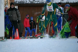 In the start of one of three races Jim officiated in November, they skied at -3 degrees F all three days. (The cut off is -5 degrees F.)