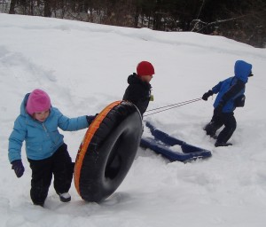 Cobb Meadow snow play