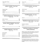 Town Ballot Scan