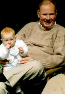 Andy with his granddaughter, Alice Hale.
