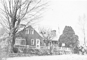 This old photo of Staghead Farm, before Page Rd. was paved, was probably taken in 1967 when two DCA students, Jeff Josephson and Tom Atema, were riding after school.