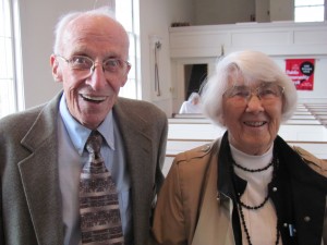 Allan & Mary Alice Fox, recently. Photo by MG