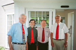 The Ramblers (left to right) are Rusty, Dan Parish, Carl Jacobs, and Bob Pettegrew.