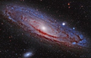The Andromeda Galaxy, captured and produced by the Perkin Observatory in October 2014.
