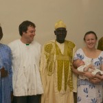 Jordan Macy of Marlborough will speak at the Dublin Community Center on Saturday, January 31, at 7 pm. Jordan, his wife Lauren and their baby son, returned last summer from living and working in Ghana (shown here in the Ghana naming ceremony). He will show slides of Ghana and talk about their many experiences while there: fire festival, naming ceremony, baby dance, drumming and dancing, rainy season, dry season, bushfires, cotton farming, sanitation, indoor water, and health clinics.