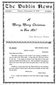 Another look at Christmas in Dublin in 1925