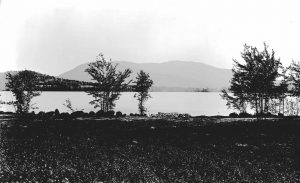 “View from Lochstead (W. K. Browne's House),” c. 1895. Reprinted with permission of the Dublin Public Library: Image # 159 in the Dublin Public Library's Henry D. Allison Glass Negative Collection.